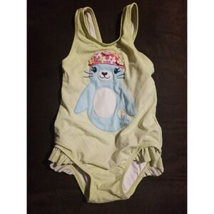 Gymboree rainbow cabana 18 24 seal suit